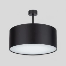 TK Lighting RONDO E27 сірий-блискучий (хром) 4246. Люстра пристельова