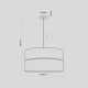 Підвісний світильник TK Lighting NICOL E27 чорний 4798