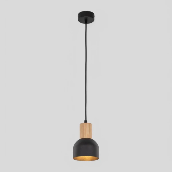 Підвісний світильник TK Lighting CAIRO E27 чорний 4894 - Фото 7