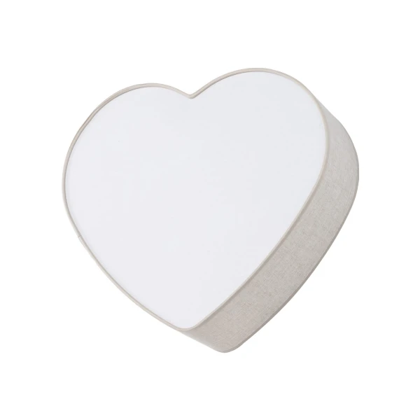 Світильник стельовий TK Lighting HEART E27 білий 757 - Фото 5