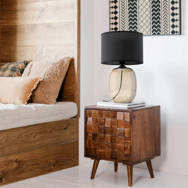 Настільна лампа TK Lighting MELODY E27 коричневий 5988 - Фото 3