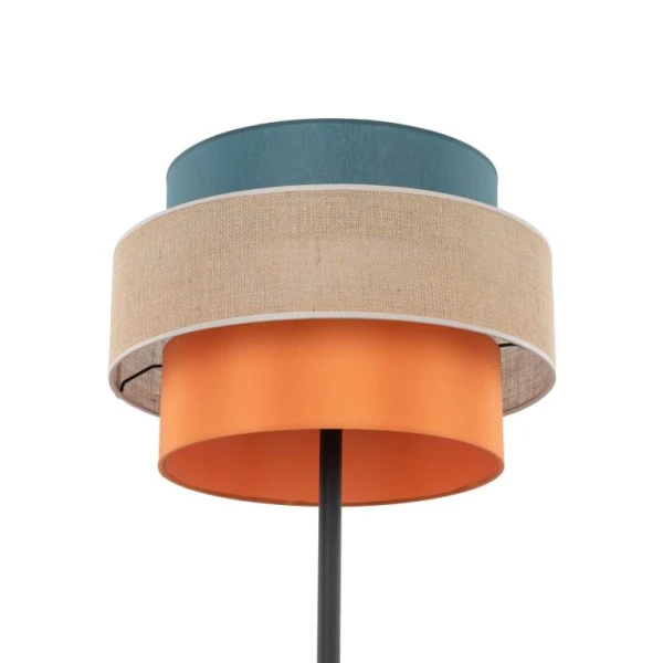 Торшер TK Lighting TRIO E27 чорний 6452 - Фото 8