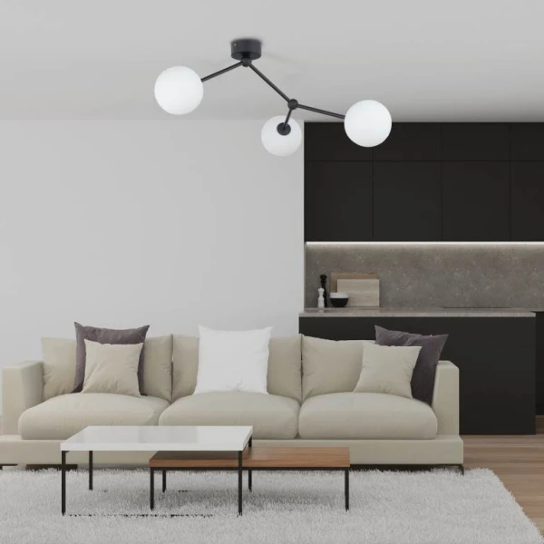 Люстра стельова TK Lighting FAIRY G9 чорний 4854 - Фото 3