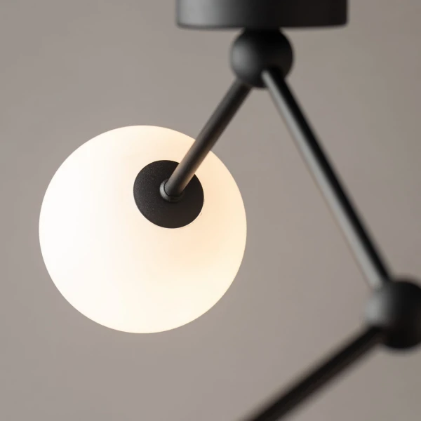 Люстра стельова TK Lighting FAIRY G9 чорний 4854 - Фото 5