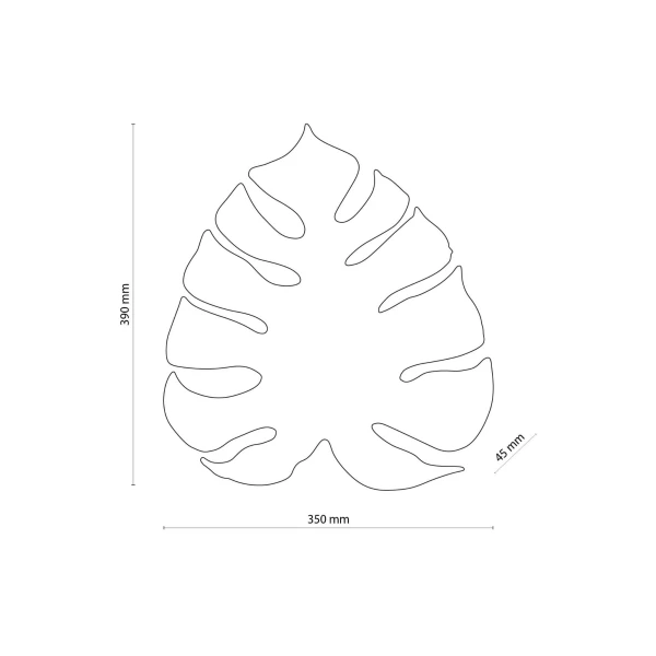Підсвітка стіни TK Lighting MONSTERA G9 золотий 4665 - Фото 2