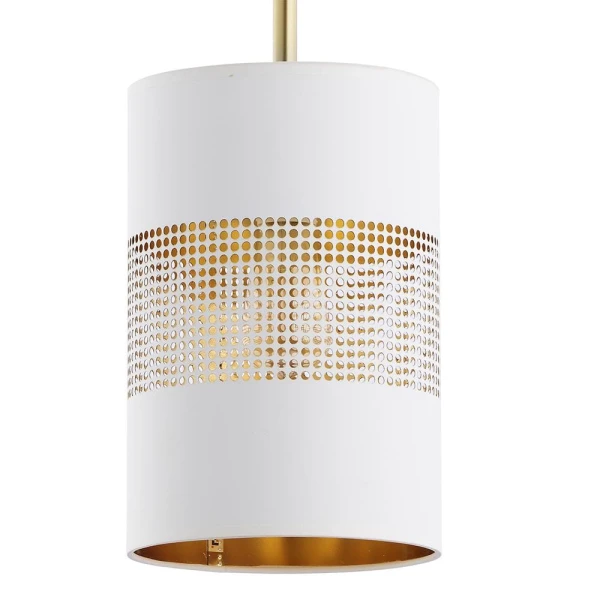 Підвісний світильник TK Lighting BOGART E27 білий 3208 - Фото 2