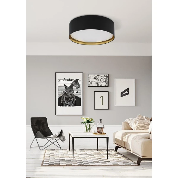 Світильник стельовий TK Lighting BILBAO E27 білий 3432 - Фото 4