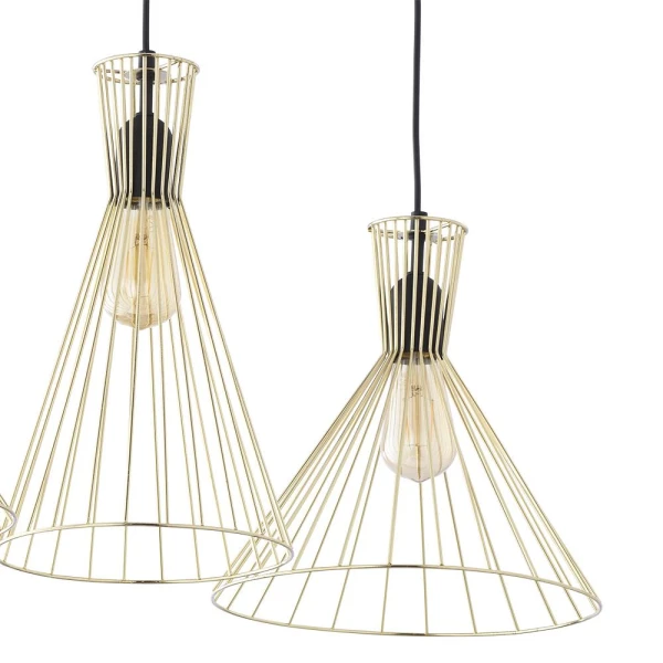 Підвісний світильник TK Lighting SAHARA E27 чорний 3352 - Фото 3