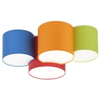 TK Lighting MONA E27 білий 3276. Стельовий світильник