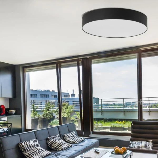 Світильник стельовий TK Lighting RONDO E27 білий 1087 - Фото 3