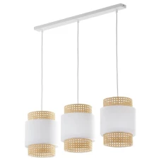 TK Lighting BOHO E27 білий 6531. Світильник підвісний
