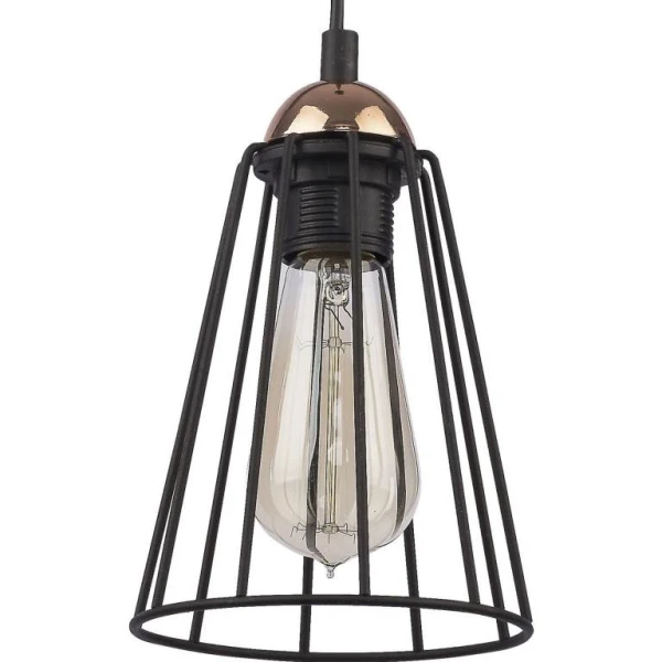 Підвісний світильник TK Lighting GALAXY E27 чорний 1641 - Фото 3