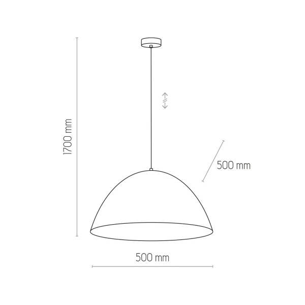 Підвісний світильник TK Lighting FARO E27 білий 6003 - Фото 2