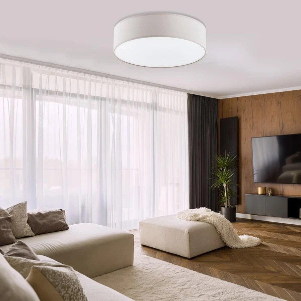 Світильник стельовий TK Lighting RONDO E27 білий 3336 - Фото 4