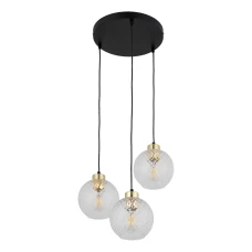 TK Lighting DEVON E27 чорний 4586. Світильник підвісний