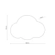 Підсвітка стіни TK Lighting CLOUD G9 сірий 4965