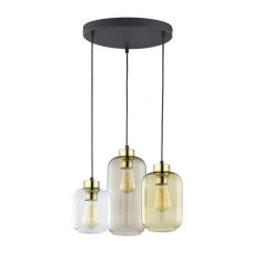 TK Lighting MARCO E27 чорний 3175. Світильник підвісний