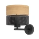 Бра TK Lighting NICOL E27 чорний 6539