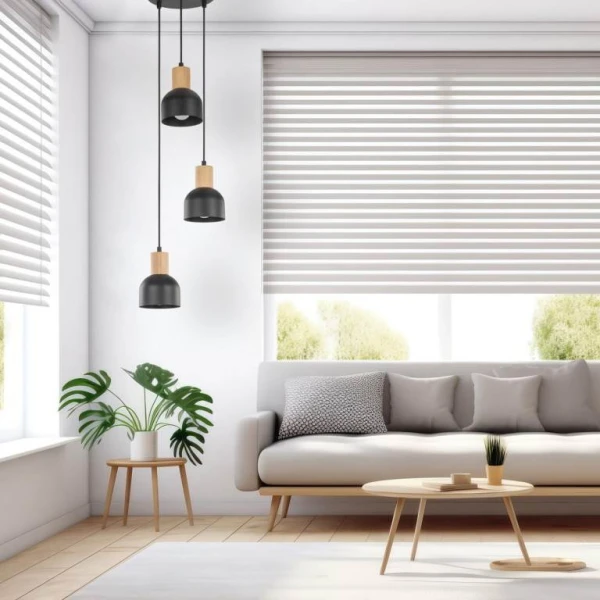Підвісний світильник TK Lighting CAIRO E27 чорний 4895 - Фото 3