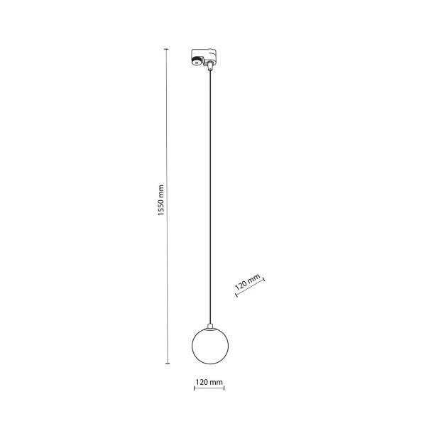 Світильник трековий TK Lighting TRACER G9 чорний 4928 - Фото 2