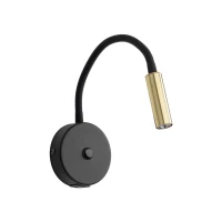 TK Lighting LAGOS G9 чорний 10201. Настінний світильник