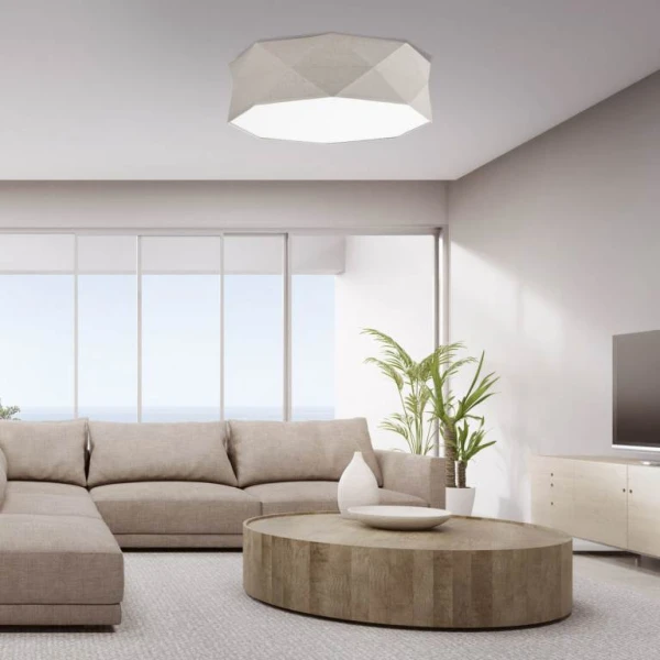 Світильник стельовий TK Lighting KANTOOR E27 білий 6195 - Фото 3