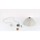 Підвісний світильник TK Lighting FARO E27 бежевий 5899