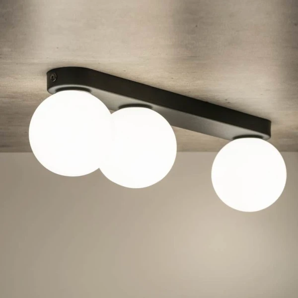 Світильник стельовий TK Lighting BIANCA G9 чорний 5683 - Фото 3