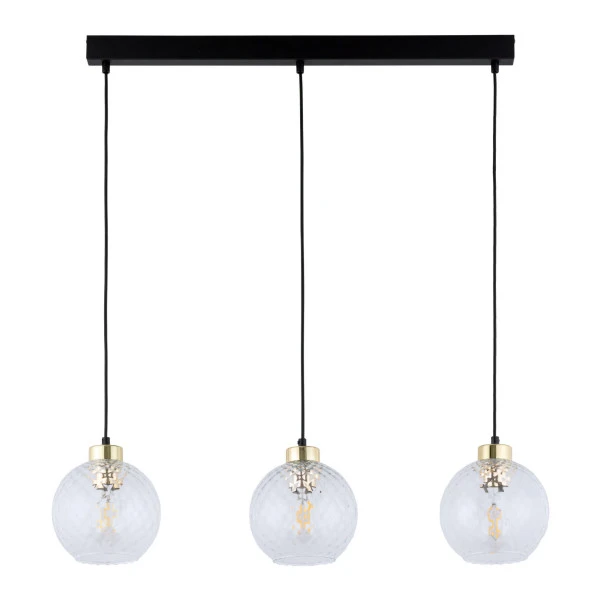 Підвісний світильник TK Lighting DEVON E27 чорний 4587 - Фото 2