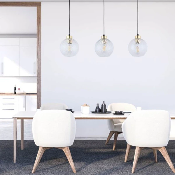 Підвісний світильник TK Lighting DEVON E27 чорний 4587 - Фото 3
