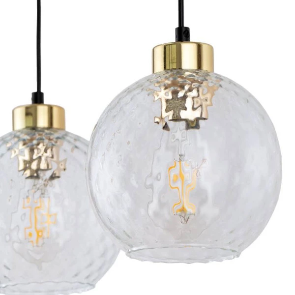 Підвісний світильник TK Lighting DEVON E27 чорний 4587 - Фото 4