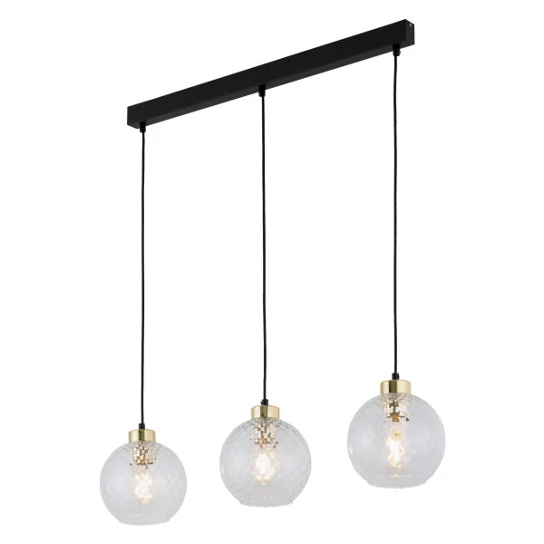 Підвісний світильник TK Lighting DEVON E27 чорний 4587 - Фото 8