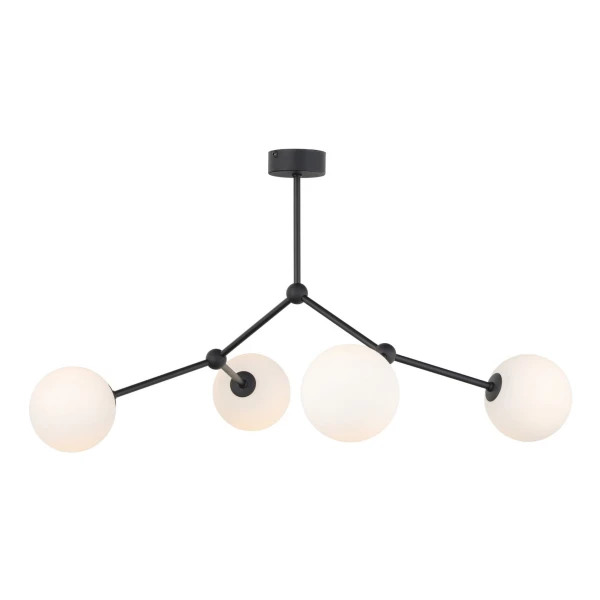 Люстра стельова TK Lighting FAIRY G9 чорний 4855 - Фото 8