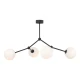 Люстра стельова TK Lighting FAIRY G9 чорний 4855