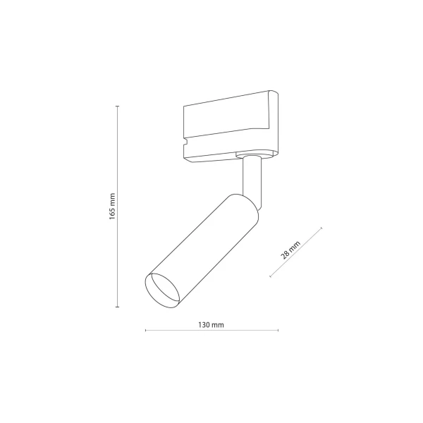 Світильник трековий TK Lighting TRACER G9 чорний 4848 - Фото 2