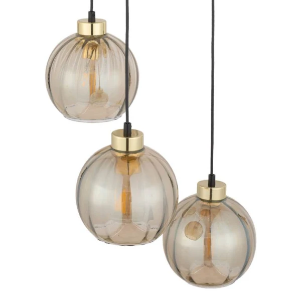 Підвісний світильник TK Lighting DEVI E27 чорний 4637 - Фото 9