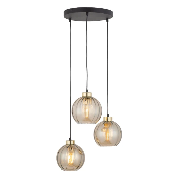 Підвісний світильник TK Lighting DEVI E27 чорний 4637 - Фото 10