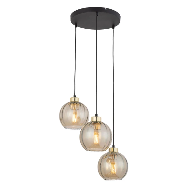 Підвісний світильник TK Lighting DEVI E27 чорний 4637 - Фото 12