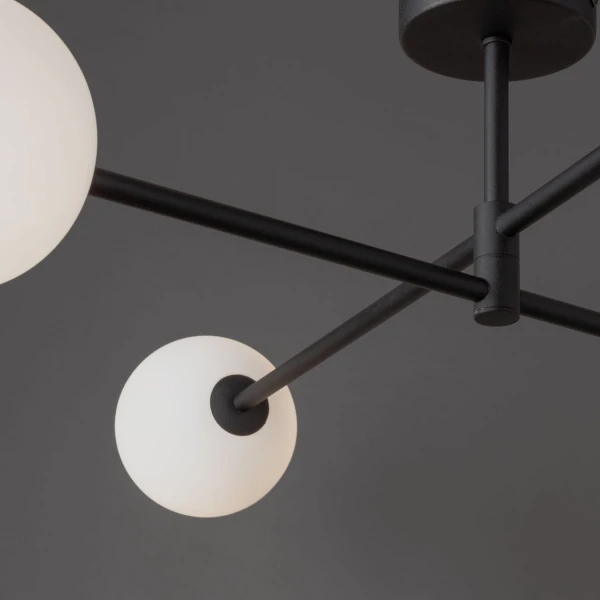 Люстра стельова TK Lighting SARIUS G9 чорний 4735 - Фото 4