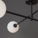 Люстра стельова TK Lighting SARIUS G9 чорний 4735