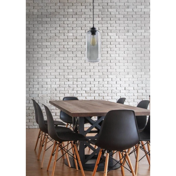 Підвісний світильник TK Lighting MARCO E27 чорний 2077 - Фото 3