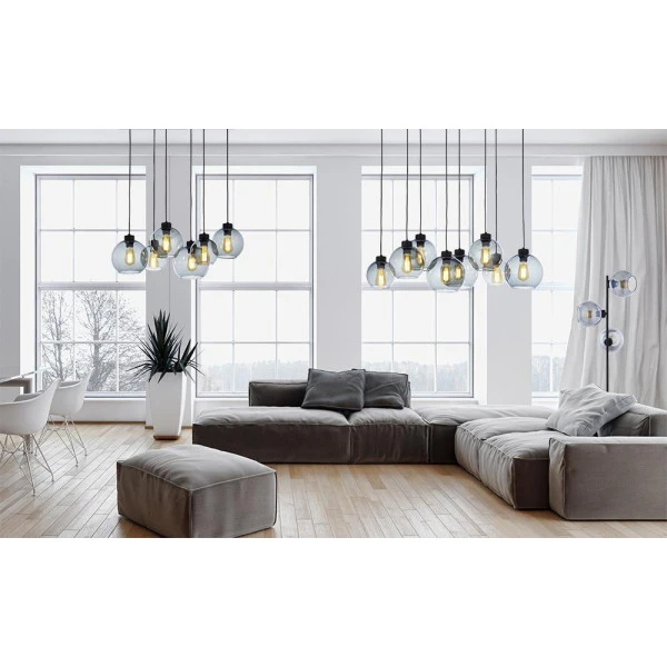 Настільна лампа TK Lighting CUBUS E27 чорний 5102 - Фото 4