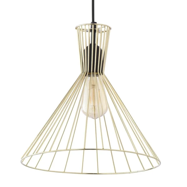 Підвісний світильник TK Lighting SAHARA E27 чорний 3350 - Фото 3