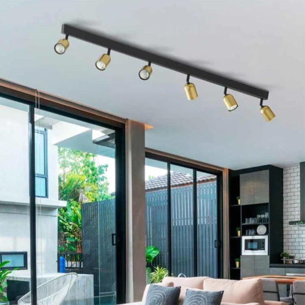 Світильник спот TK Lighting TOP GU10 чорний 1022 - Фото 4