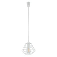 TK Lighting DIAMOND E27 білий 6211. Світильник підвісний