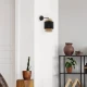 Бра TK Lighting BOHO E27 чорний 6550