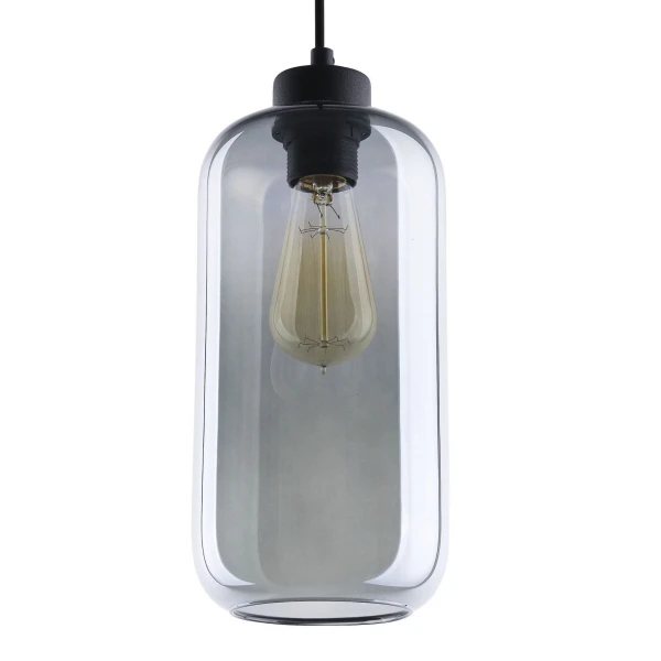 Підвісний світильник TK Lighting MARCO E27 чорний 2077 - Фото 2