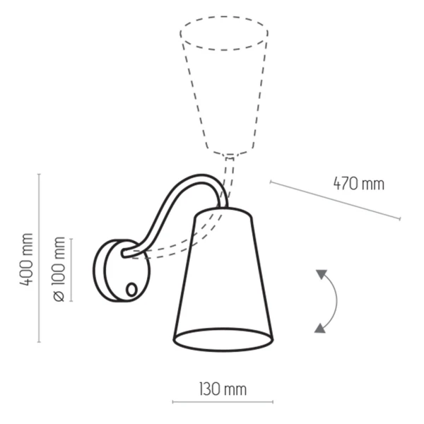 Бра TK Lighting WIRE 2448 - Фото 2