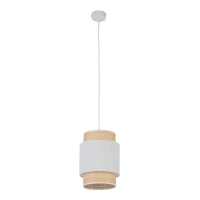TK Lighting BOHO E27 білий 5652. Світильник підвісний