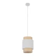 Підвісний світильник TK Lighting BOHO E27 білий 5652